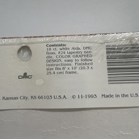 NEW Sealed Vintage Heirloom Treasure 5251 Seed Packets Cross Stitch Kit - Picture 8 of 8